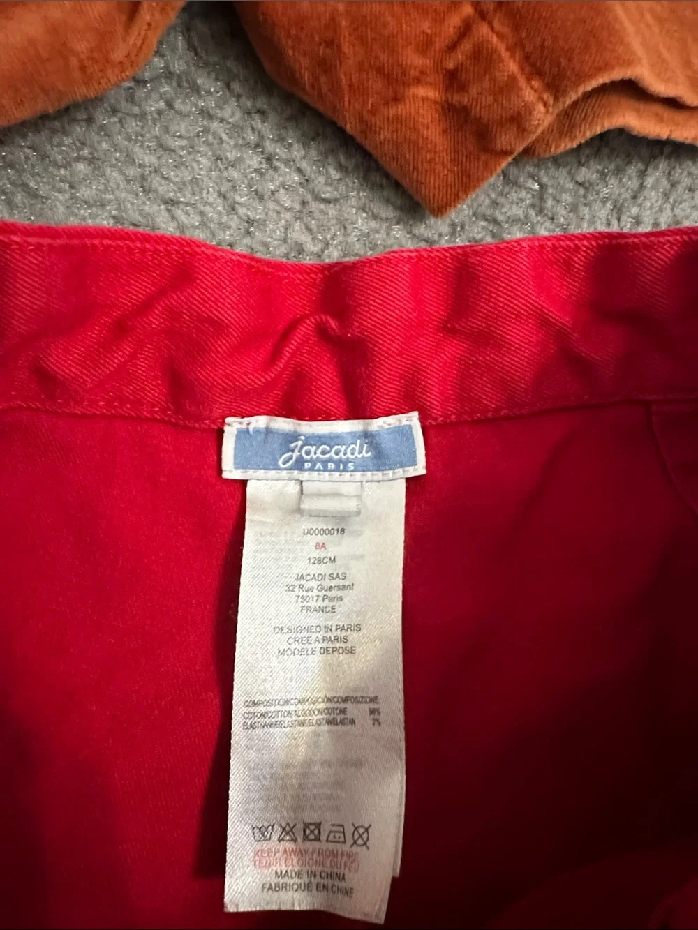 Girls’ Shorts Bundle- Rust & Red | (Jacadi)